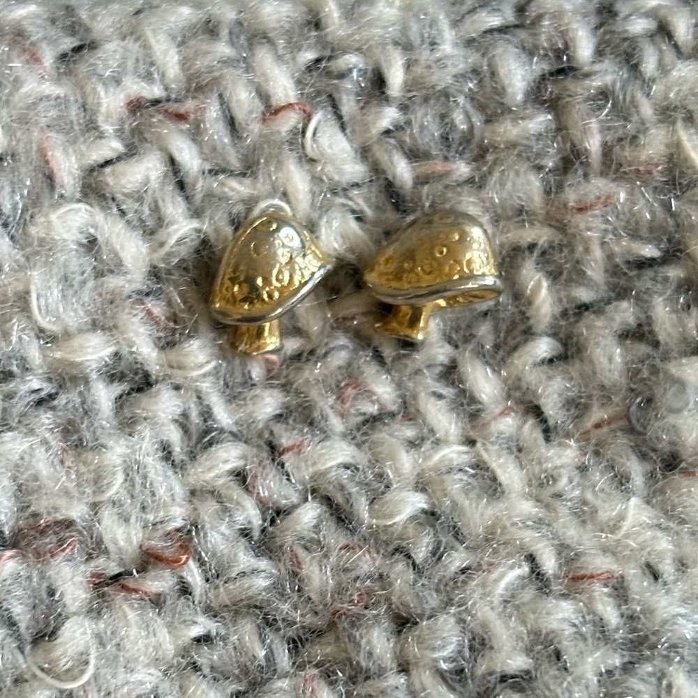 Vintage Mushroom Earrings‎